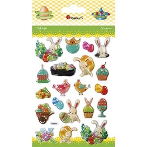 Picture of Naklejki wypukłe mix 20szt