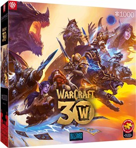 Obrazek Puzzle 1000 Gaming Warcraft 30th Anniversary