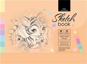 Obrazek Szkicownik 197x124/48K 100g TW FRESH