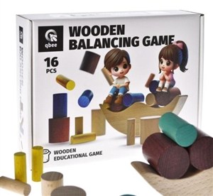 Obrazek Drewniana balanserka do gry Księżyc 16el