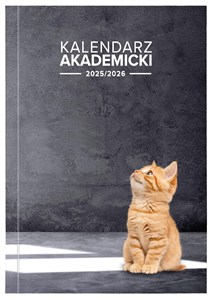 Picture of Kalendarz akademicki 2025/2026 A5T PCV bezbarwny KOT