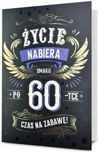 Picture of Karnet B6 Urodziny 60