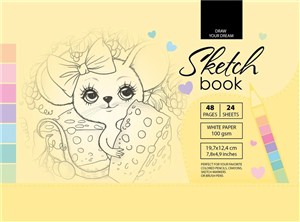 Obrazek Szkicownik 197x124/48K 100g TW FRESH