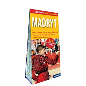 Obrazek Madryt laminowany map&guide 2w1 przewodnik i mapa