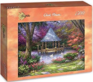 Obrazek Puzzle 1500 Staw z łabędziami, Josephine Wall