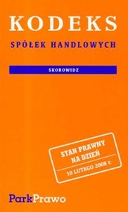 Obrazek Kodeks spółek handlowych