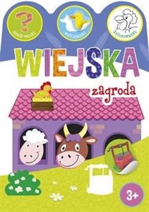 Obrazek Wiejska zagroda. Zgadywanki, wyklejanki, kolorowanki