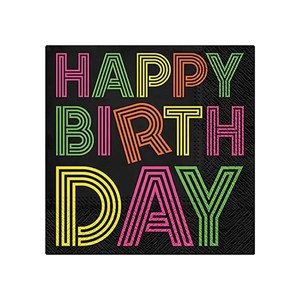 Picture of Serwetki Urodziny 25x25cm 20szt