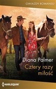 polish book : Cztery raz... - Diana Palmer