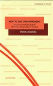 Krytyczne ... - Dorota Kozicka - Ksiegarnia w UK