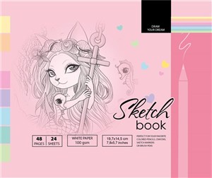 Obrazek Szkicownik 197x145/48K 100g TW FRESH