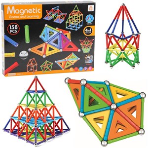 Picture of Klocki magnetyczne 158el