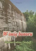 W imię hon... - Marion Donhoff - Ksiegarnia w UK
