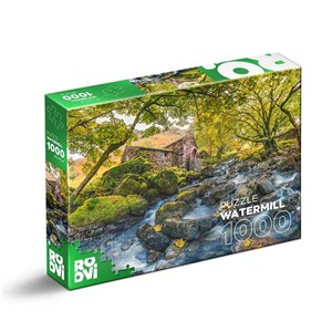 Obrazek Puzzle 1000 Stary młyn wodny