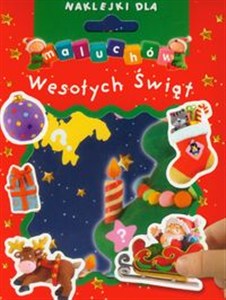 Obrazek Naklejki dla maluchów Wesołych Świąt
