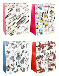 Picture of Torebki prezentowe JYWK 138 S mix wzorów 12 sztuk