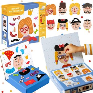 Picture of Gra magnetyczna ludzkie twarze
