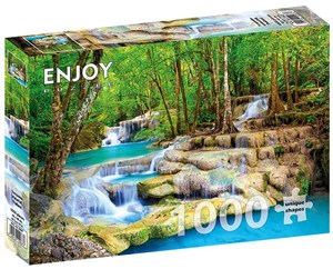 Picture of Puzzle 1000 Wodospady Erawan, Tajlandia