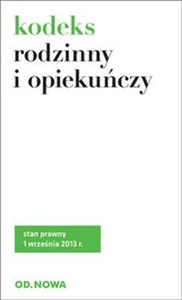 Obrazek Kodeks rodzinny i opiekuńczy