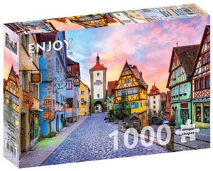 Picture of Puzzle 1000 Rothenburg ob der Tauber, Bawaria