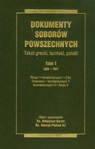 Picture of Dokumenty Soborów Powszechnych Tom 1 325-787