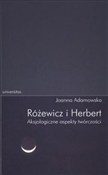 Różewicz i... - Joanna Adamowska -  Polish Bookstore 