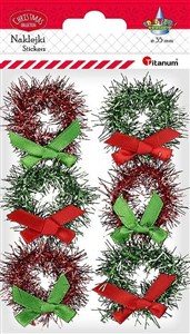 Picture of Naklejki foliowe wianki 6szt