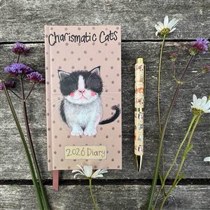 Obrazek Terminarz 2026 kieszonkowy Kotek