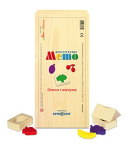 Obrazek MEMO przestrzenne Owoce i warzywa