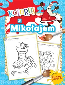 Obrazek Koloruj z Mikołajem