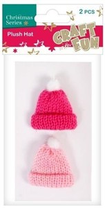 Obrazek Ozdoba dekoracyjna czapeczka 2el