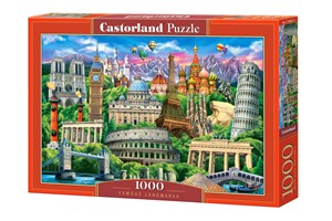 Obrazek Puzzle Famous Landmarks 1000