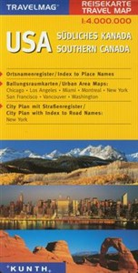 Picture of Travelmag USA Southern Canada 1:4000000