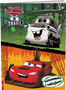 Obrazek Disney Pixar Auta W Trasie Kolorowanka z naklejkami
