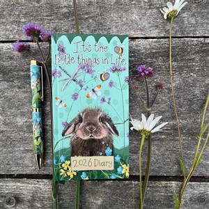 Obrazek Terminarz 2026 kieszonkowy Króliczek