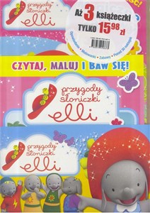 Obrazek Przygody Słoniczki Elli. Zestaw 3 książek