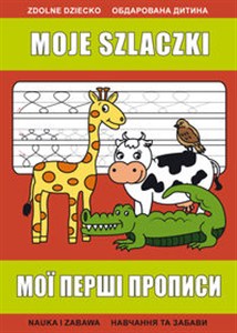 Obrazek Moje szlaczki. Мої перші прописи Nauka i zabawa. Навчання та забави