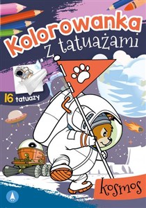 Picture of Kolorowanka z tatuażami Kosmos