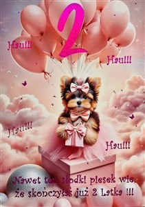 Picture of Karnet Urodziny 2 3K