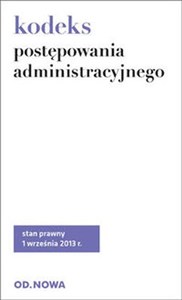 Obrazek Kodeks postępowania administracyjnego