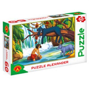 Obrazek Puzzle 60 Księga dżungli