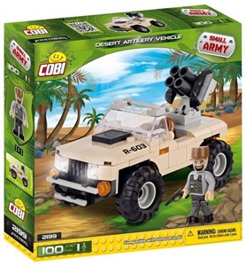 Obrazek Small Army Desert Artilery Vehicle