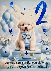 Picture of Karnet Urodziny 2 3K