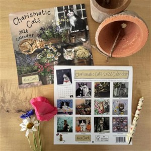 Obrazek Kalendarz 2026 ścienny Koty