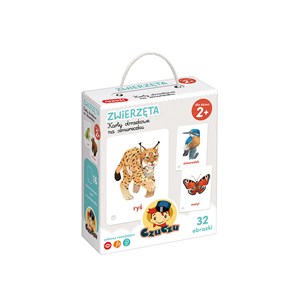 Picture of CzuCzu Karty obrazkowe na sznureczku Zwierzęta