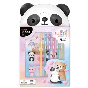 Picture of Zestaw szkolny Pluszaki Kidea 9 elementów