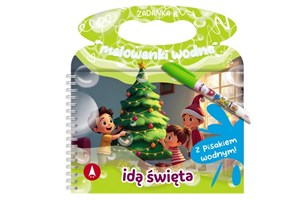 Obrazek Zadanka & malowanki wodne. Idą święta
