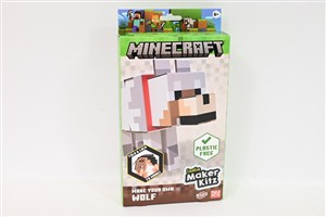 Obrazek Minecraft zbuduj figurkę Wilka