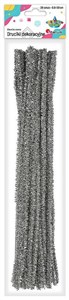 Picture of Druciki metalizowane 0,6x30cm 30szt srebrne