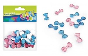 Picture of Ozdoba dekoracyjna kryształki muszki